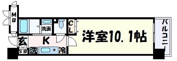 三ノ宮駅 徒歩7分 4階の物件間取画像